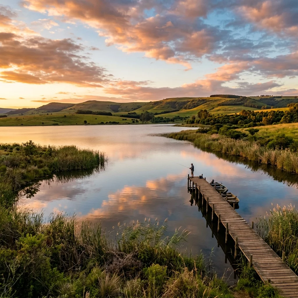 Calm Bass fishing dams